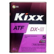 Масло трансмиссионное для АКПП KIXX ATF DX lll 4л