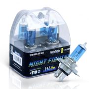 Лампа высокотемпературная Avantech H4 12V 60/55W (135/125W) 5000K, комплект 2 шт.