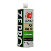 Масло моторное IDEMITSU Zepro Eco Medalist 0W20 SN/GF-5 синтетика 1л 4250-001