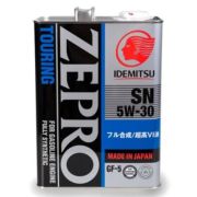 Масло моторное IDEMITSU Zepro Touring 5W30 SN синтетика 4л 1845-004