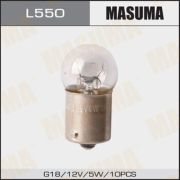 Лампа цок. MASUMA 12v 5W BA15s G18