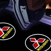 Подсветка в двери с логотипом диодная   «HONDA» 12V/24V цвет белый комплект 2 шт