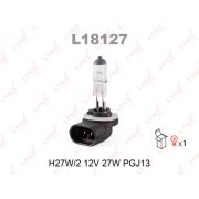 Лампа LYNXauto L18127  H27W/2 12V PGJ13  881