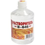 Растворитель «Вершина» 646 0.5л, пластик.бут.