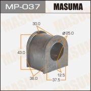 Втулка стабилизатора MASUMA /rear/MP037/NSB-G00/54613-41G00  D25 к-т2шт.