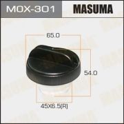 Крышка бензобака MASUMA NISSAN 65x45x6.5(R)x54