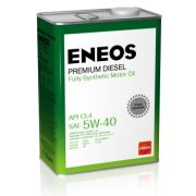 Масло моторное ENEOS Diesel Premium 5W40 CI-4 синтетика 4л