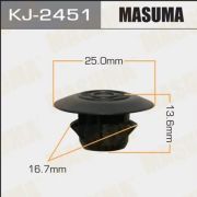 Клипса крепежная MASUMA KJ-2451