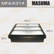 Воздушный фильтр MASUMA LHD HYUNDAI/ SONATA NF (-SEP 2006) (2004-)/ V3300 05-