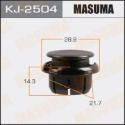 Клипса автомобильная (автокрепеж) MASUMA KJ-2504