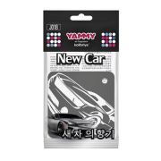Ароматизатор подвес. «Yammy» картон с пропиткой Квадрат «New Car»