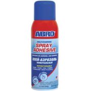 Клей Аэрозольный ABRO универсальный, аэроз. 326гр
