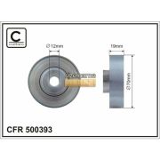Ролик приводного ремня  CAFFARO   500393 / VKM66010