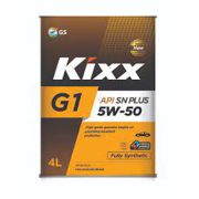Масло моторное GS KIXX G1 5W50 SN/CF син 4л  L210344TE1