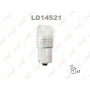 Лампа светодиодная LYNXauto LD14521 LED P21W S25 12V BA15s SMDx1 12000K