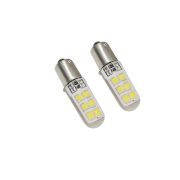 Светодиодная лампа для а/м T8.5 BA9S-3528-12SMD-Crystall 12V