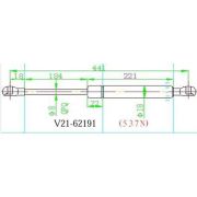 Амортизатор багажника JETT Toyota Wish V2162191/689500W221