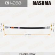 Шланг тормозной задний MASUMA BH-268/31045197