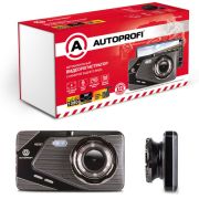 Видеорегистратор AUTOPROFI. 1080P. угол обзора 140, дисплей 4, камера заднего вида, память до 128GB,