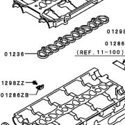 Прокладка клапанной крышки STONE JC33073/MD348282