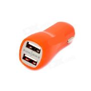 USB переходник в прикуриватель (2 port) АР-3008 оранжевый 1+1