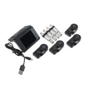 Система контроля давления в шинах TPMS, беспроводной модуль, 4 датчика внутренние