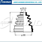 Пыльник привода  OHNO 5-825 FB2064/BD0210