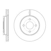 Диск тормозной вентилируемый G-brake  GR20526/402063U800/ K001663