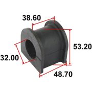 Втулка пер. стабилизатора TENACITY ASBTO1077/MP-1236/488150K090