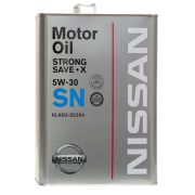 Моторное масло Nissan 5W30 SN синтетика 4л KLAN5-05304
