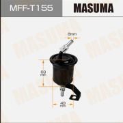 Фильтр топливный MASUMA MFFT155/FS3213/FS11650  GRJ150L