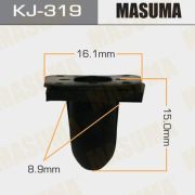 Клипса автомобильная (автокрепеж) MASUMA KJ-319
