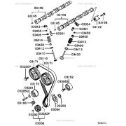 Шестерня коленвала MITSUBISHI MD356723