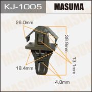 Клипса крепежная MASUMA KJ-1005