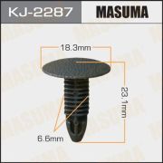 Клипса крепежная MASUMA KJ-2287