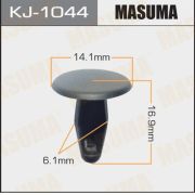 Клипса крепежная MASUMA KJ-1044