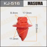 Клипса крепежная MASUMA KJ-516