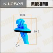 Клипса автомобильная (автокрепеж) MASUMA KJ-2525