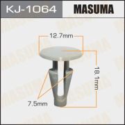 Клипса крепежная MASUMA KJ-1064