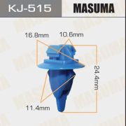 Клипса крепежная MASUMA KJ-515