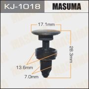 Клипса крепежная MASUMA KJ-1018