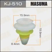 Клипса автомобильная  MASUMA KJ-510