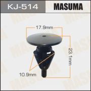 Клипса крепежная MASUMA KJ-514
