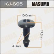 Клипса автомобильная  MASUMA KJ-695