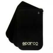 Брызговики автомобильные универсальные «SPARCO» (цвет черный) комп.4шт. (28,5х44см)