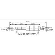 Амортизатор багажника JETT V2165916  LH  SXN10
