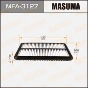 Воздушный фильтр MASUMA MFA3127/A-3004/17801-87221