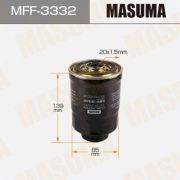 Фильтр топливный MASUMA MFF-3332/FC-321