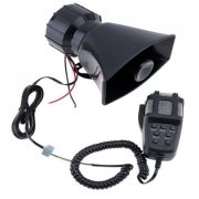 Сирена 5SOUND 100W с громкоговорителем (5 видов сигнала) 12V 100W