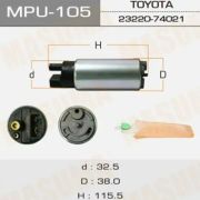 Бензонасос MASUMA, MPU-105 с фильтром сеткой MPU-002.  LAND CRUISER, PAJERO / UZJ100L, V45W
